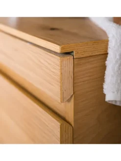 Waschbeckenunterschrank NOZZA in Eiche