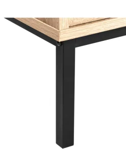 Waschbeckenunterschrank ROSELL in /Braun - (W) 60 x (H) 60 x (L) 40 cm