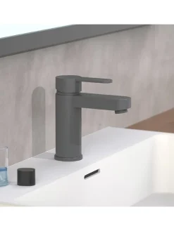 Waschtischarmatur "Elephant" in Anthrazit