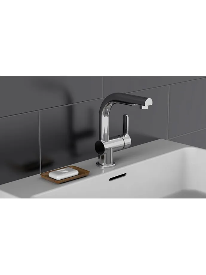 Waschtischarmatur "London" in Chrom