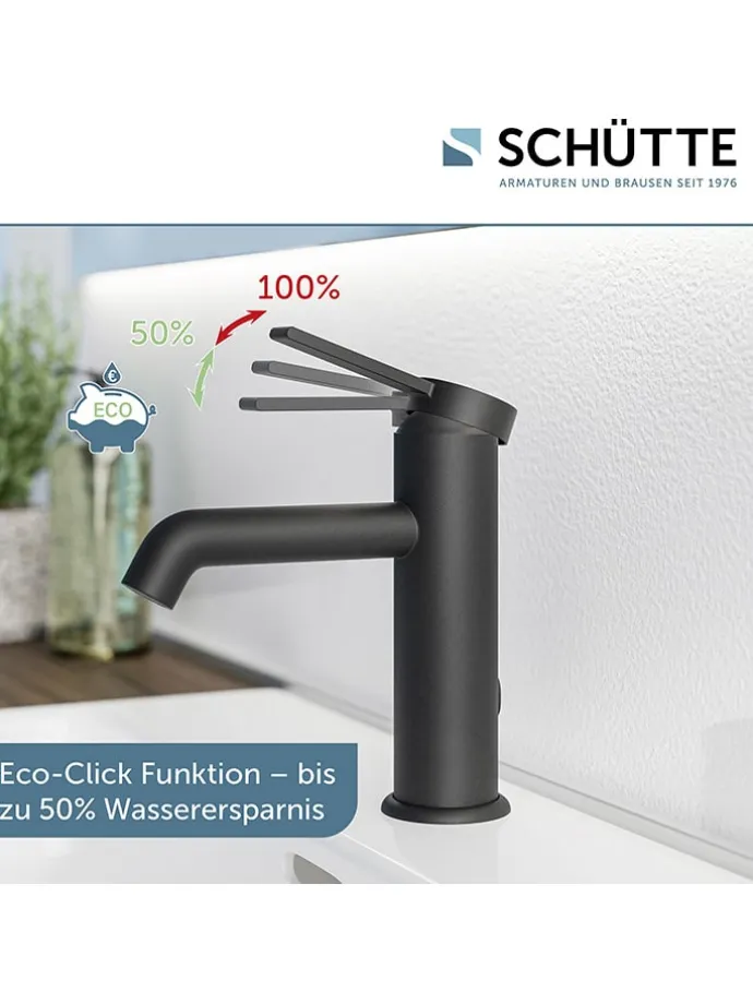 Waschtischarmatur "Los Angeles" in Schwarz