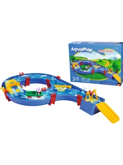Wasserbahn "AquaPlay AmphieSet" in Blau - ab 3 Jahren
