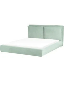 Wasserbett BAJONNA in Grün/Schwarz - (W) 180 x (H) 94 x (L) 235 cm