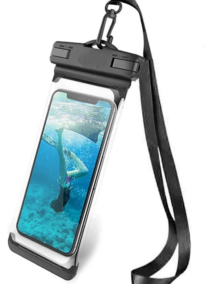 Wasserdichtes Case in Schwarz