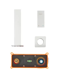 Wasserhähne ANTOFAGASTA in Silber - (W) 6 x (H) 10 x (L) 20 cm