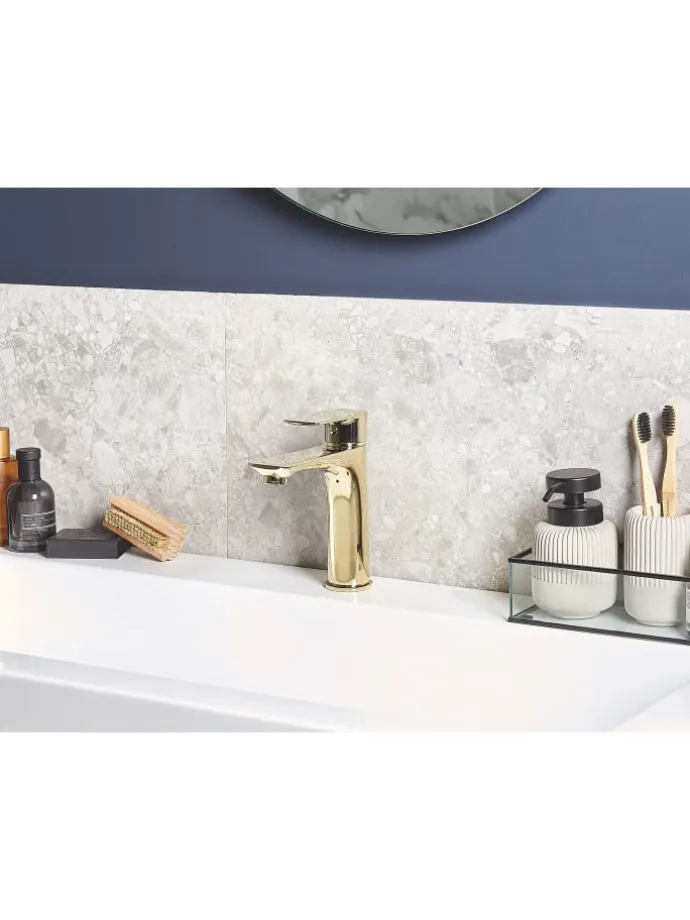 Wasserhähne BERLOI in Gold - (W) 5 x (H) 18 x (L) 13 cm