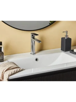 Wasserhähne COLHUE in Silber - (W) 5 x (H) 18 x (L) 17 cm