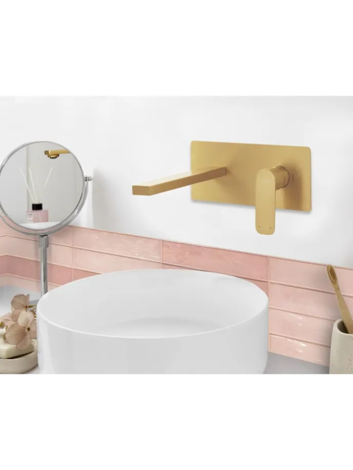 Wasserhähne DICHATO in Gold - (W) 23 x (H) 10 x (L) 20 cm