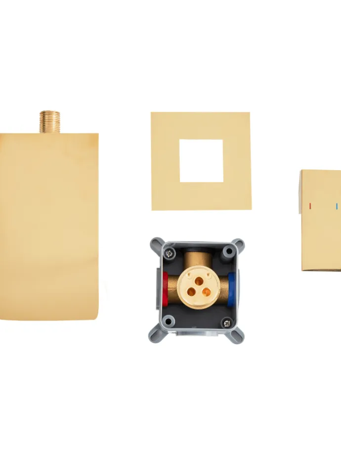 Wasserhähne KARUAY in Gold - (W) 10 x (H) 10 x (L) 18 cm