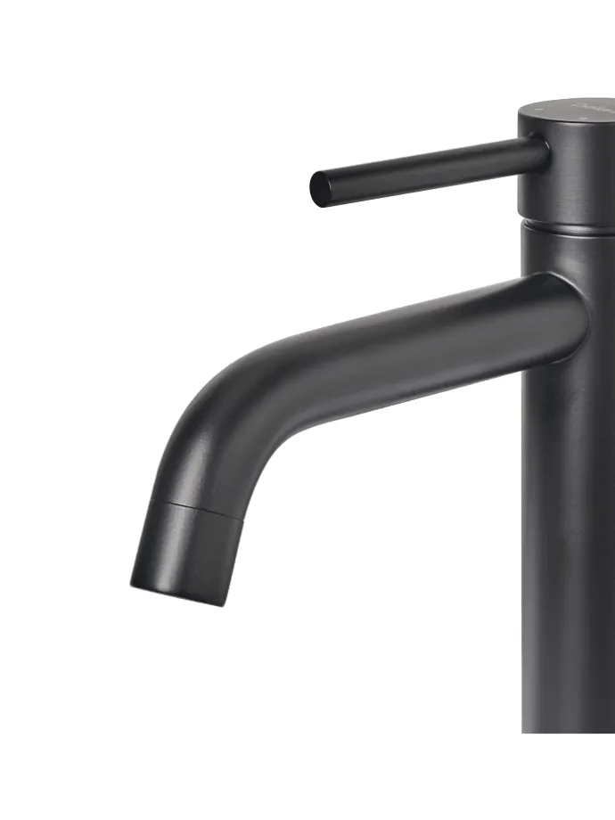 Wasserhähne SALINAS in Schwarz - (W) 4 x (H) 18 x (L) 19 cm