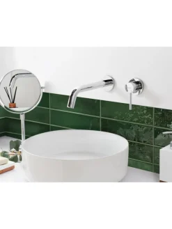 Wasserhähne TRAFUL in Silber - (W) 33 x (H) 10 x (L) 20 cm