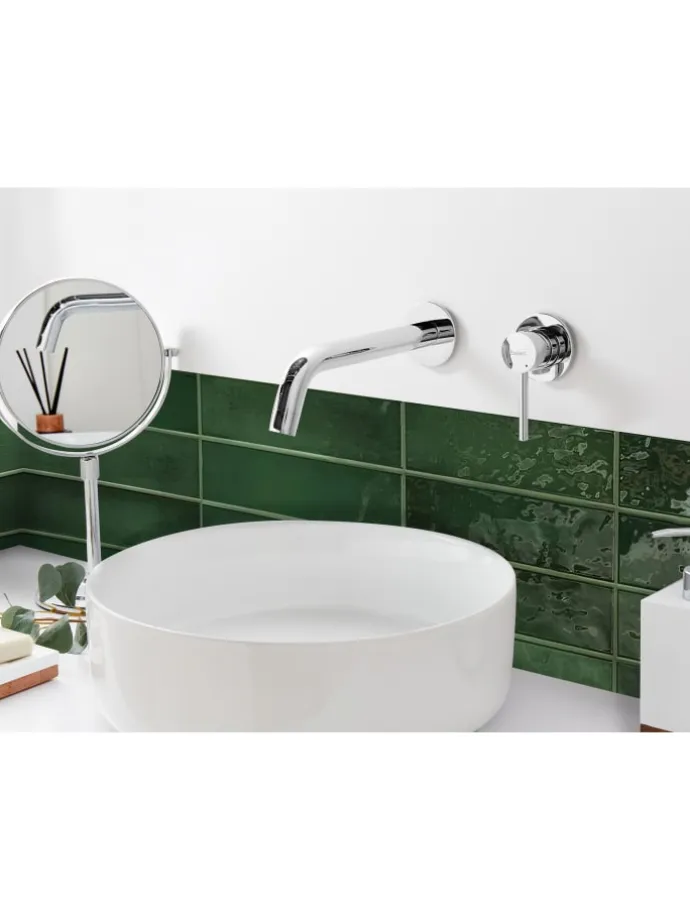 Wasserhähne TRAFUL in Silber - (W) 33 x (H) 10 x (L) 20 cm