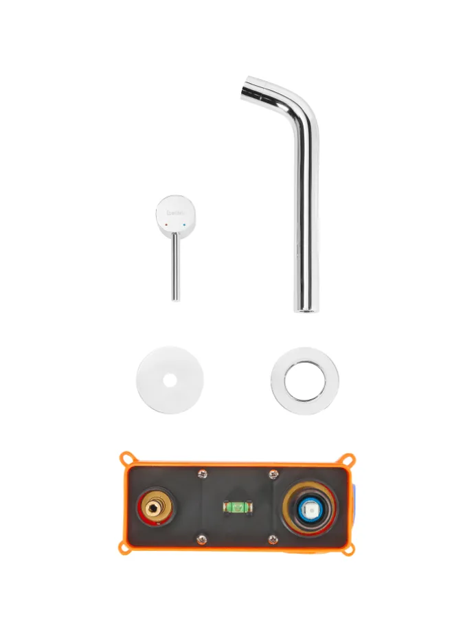 Wasserhähne TRAFUL in Silber - (W) 33 x (H) 10 x (L) 20 cm