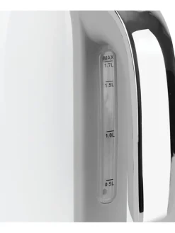 Wasserkocher in Weiß/ Silber - 1,7 l