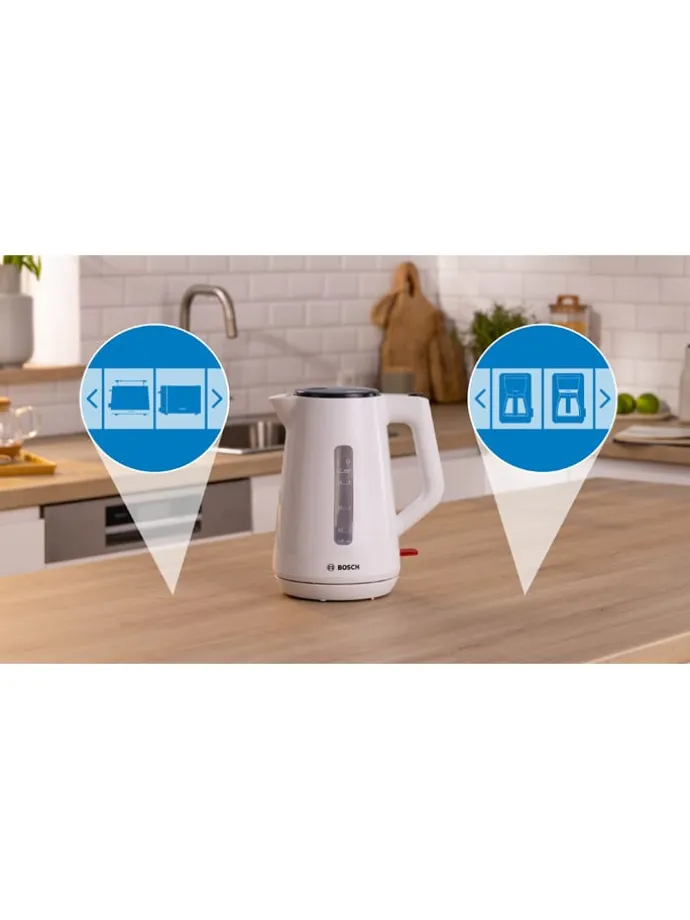 Wasserkocher "MyMoment" in Weiß - 1,7 l