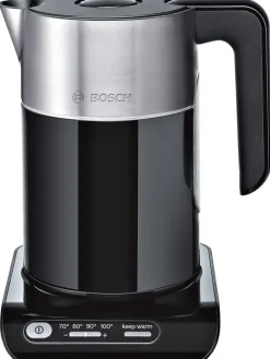 Wasserkocher "Styline" in Schwarz/ Silber - 1,5 l