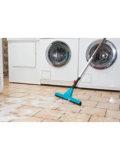 Wasserschieber-Kopf "Combisystem" in Blau