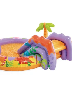 Wasserspiel-Planschbecken "Dino" - (B)201 x (H)69 x (T)157 cm - ab 2 Jahren