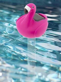 Wasserthermometer in Pink - (L)24,1 x (B)7,6 cm