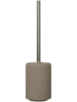 WC-Bürste ''Creto'' in Beige - (H)41 cm x Ø 10 cm