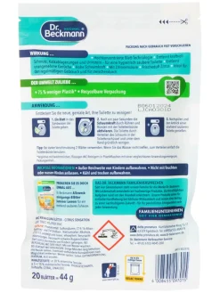 WC-Reinigungsblätter "Citrus", je 20 Stück