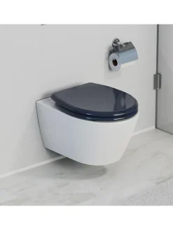 WC-Sitz mit Absenkautomatik in Anthrazit