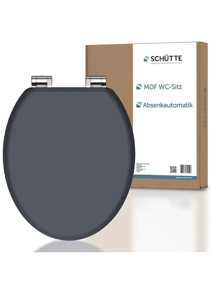 WC-Sitz mit Absenkautomatik "Spirit" in Anthrazit