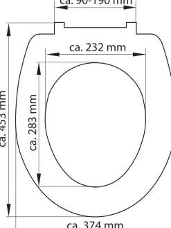 WC-Sitz mit Absenkautomatik 