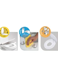 WC-Sitz mit Kindersitz 