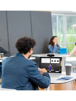 Webcam BRIO Kristallklare Videokonferenzen in 4K mit intelligenter in Schwarz