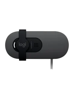 Webcam mit Klemm-Halterung 100 Full HD-Webcam 1920 x 1080 Pixel in Schwarz