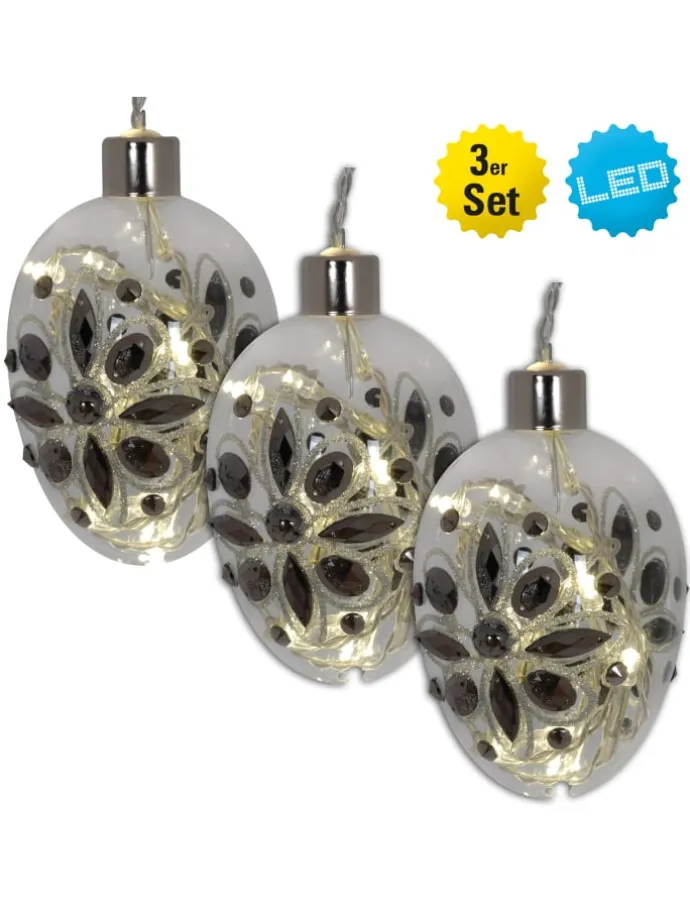 Weihnachtsartikel "WEIHNACHTEN" in klar/transparent