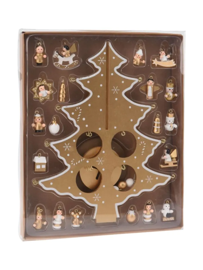 Weihnachtsbaum in braun