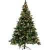 Weihnachtsbaum PALOMAR in Grün/Schwarz - (W) 110 x (H) 180 x (L) 110 cm