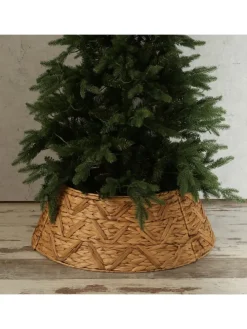 Weihnachtsbaumrock Abdeckung für Baumständer D: 70cm in braun