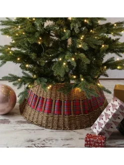 Weihnachtsbaumrock aus Seegras Abdeckung für Baumständer D: 70cm in natur