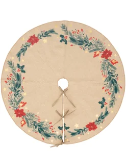 Weihnachtsbaumrock in rot