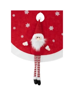 Weihnachtsbaumrock in rot