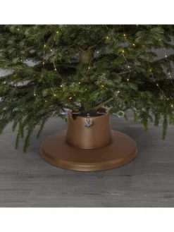 Weihnachtsbaumständer Baumhöhe bis 2,1m mit Wassertank in gold