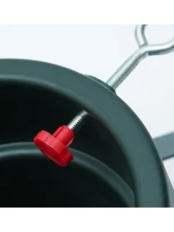 Weihnachtsbaumständer D: 6-10,5cm für Bäume mit Höhe bis 1,8m in grün