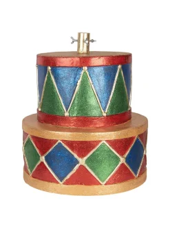 Weihnachtsbaumständer in Bunt - (H)46 x Ø 40 cm