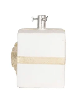 Weihnachtsbaumständer in Weiß/ Beige - (B)26 x (H)24 x (T)33 cm