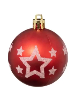 Weihnachtskugeln in mehrfarben