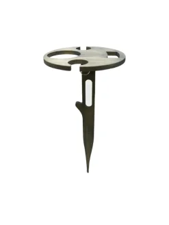 Weinhalter klappbar ,Weintisch aus Bambus in Grau