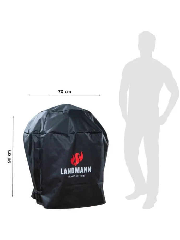 Wetterschutzhaube Premium - 90x70x70cm - schwarz