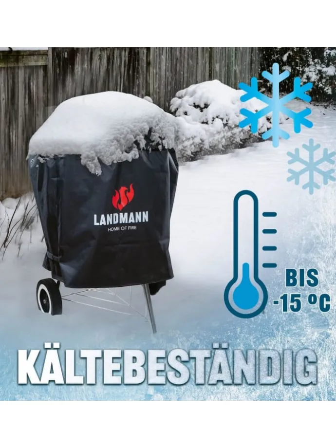 Wetterschutzhaube Premium - 90x70x70cm - schwarz