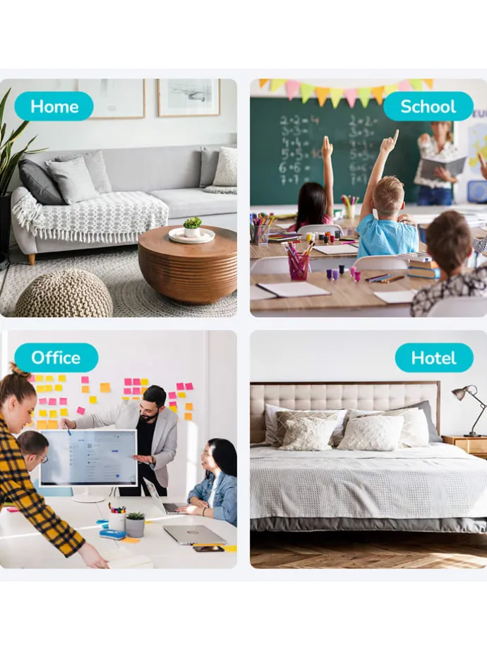 Wetterstation "AirWatch " in Schwarz