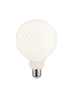 White Lampion Filament 230V LED Globe F