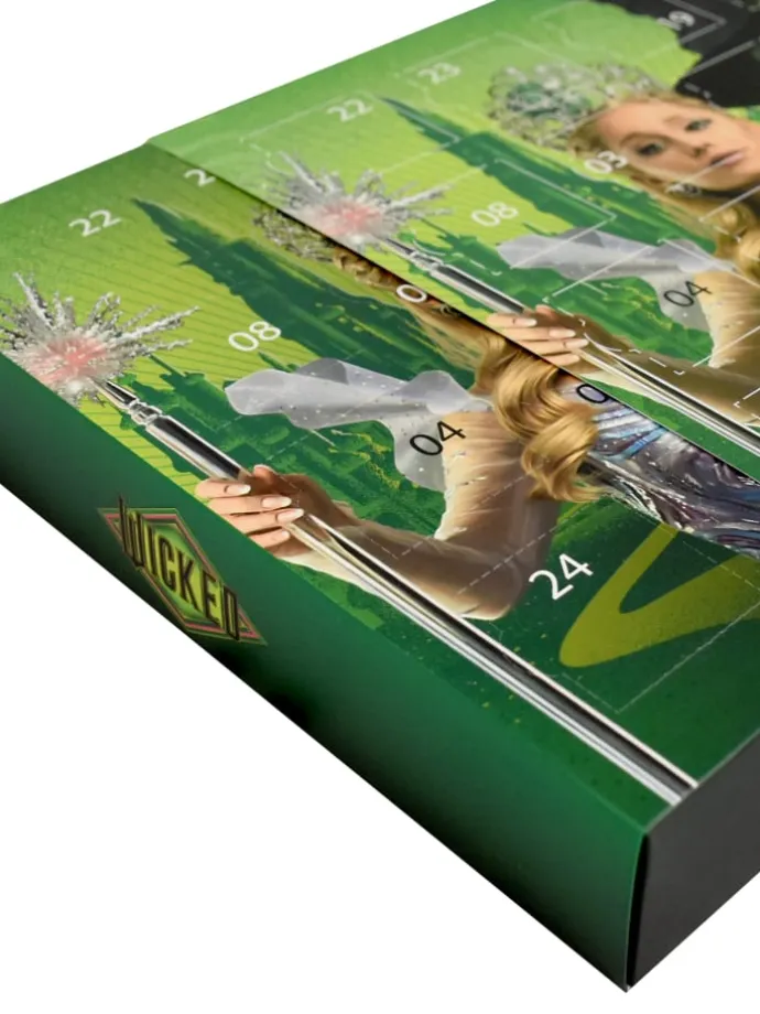 Wicked Socken Adventskalender mit 12 Paar kurz und lang in Mehrfarbig