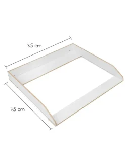 Wickelaufsatz für IKEA Hemnes Kommoden - in weiss